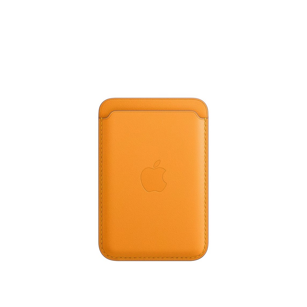 [MHLP3ZM/A] iPhone Leather Wallet with MagSafe - California Poppy