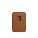 iPhone Leather Wallet with MagSafe - Saddle Brown