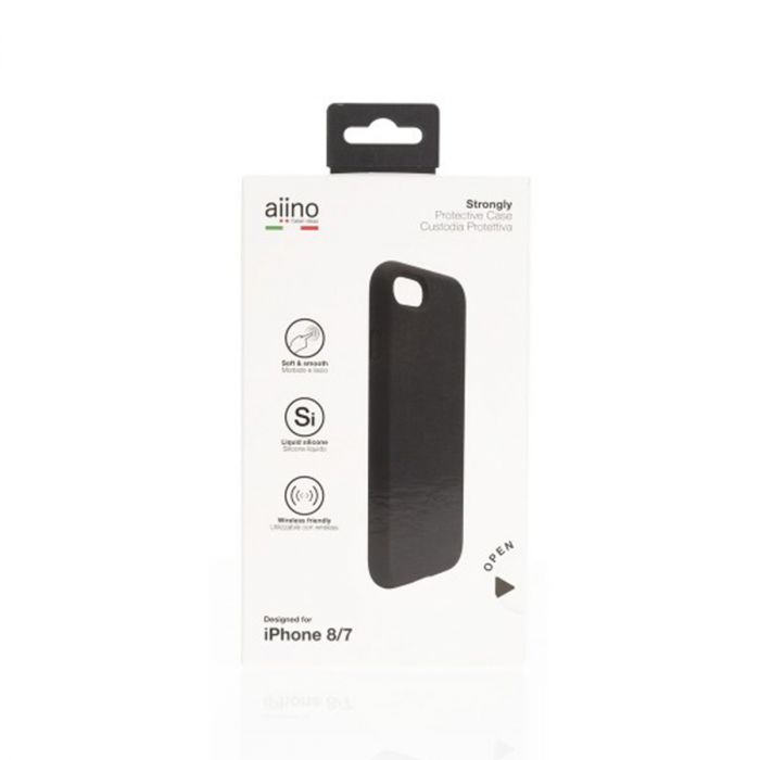 Aiino - Strongly case for iPhone 7 and iPhone 8 - Premium - Black