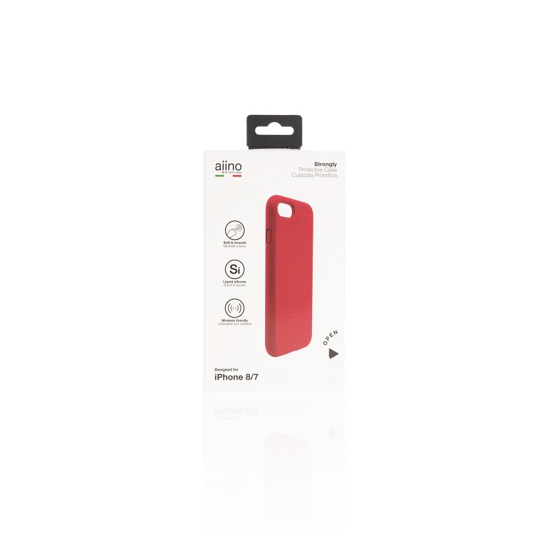 Aiino - Strongly case for iPhone 7 and iPhone 8 - Premium - Red