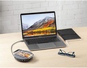 Aiino AirHub USB-C hub 11 in 1 with Qi wireless