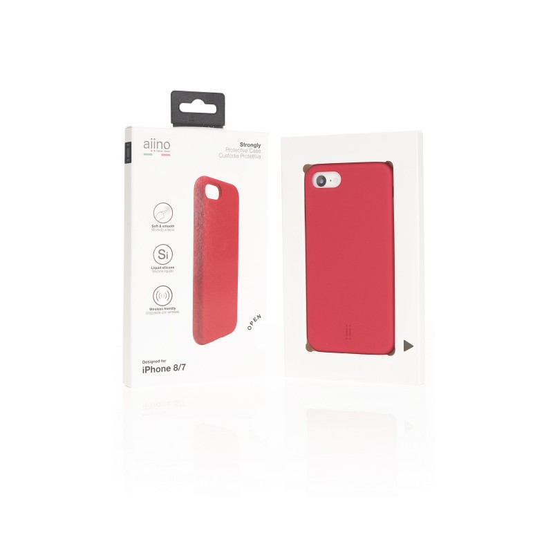 Aiino - Strongly case for iPhone 7 and iPhone 8 - Premium - Red