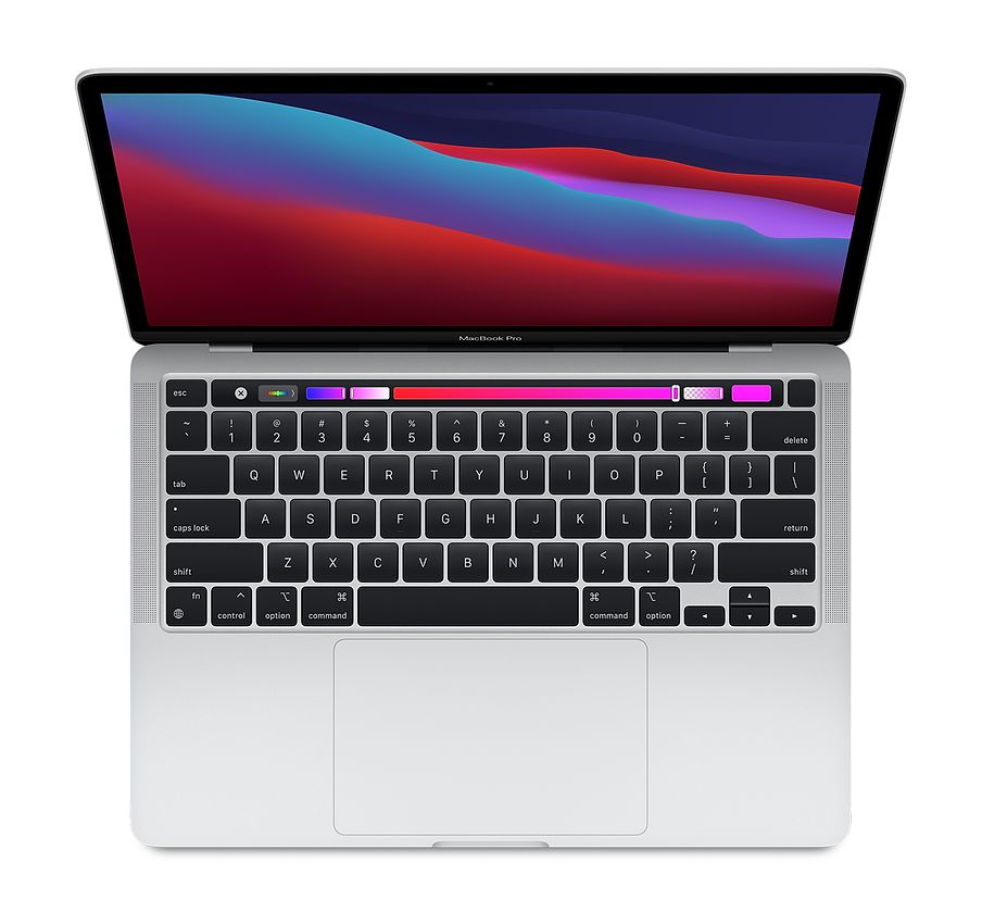MacBook Pro 13 pouces / Puce Apple M1 / CPU 8 cœurs / GPU 8 cœurs / 256Go - Silver