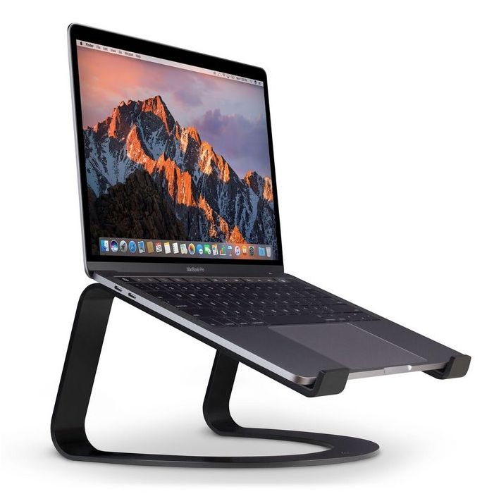 Twelve South Curve aluminium stand for MacBook - Matte black