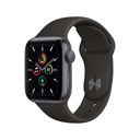 Apple Watch SE GPS, 40mm Space Gray Aluminium Case with Black Sport Band - Regular (copie)