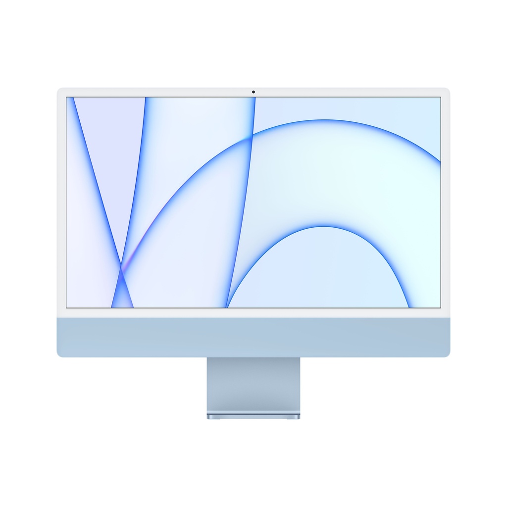 iMac 24" with Retina 4.5K display: Apple M1 chip with 8core CPU and 7core GPU, 256GB