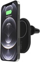 Belkin Support magnétique pour téléphone de voiture BoostCharge sans fil, compatible avec MagSafe iPhone 12 Pro Max, 12 Pro, Max, Mini (câble inclus)