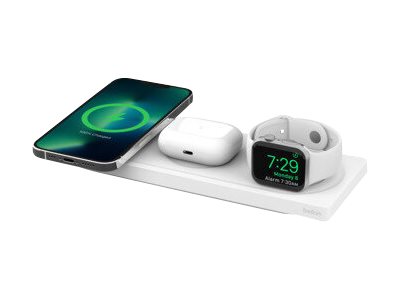 Belkin BOOST CHARGE PRO 3-in-1 Wireless charging stand Fast Charge black