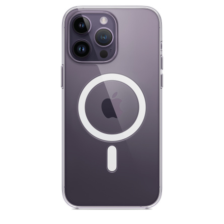 Apple Coque transparente avec MagSafe pour iPhone 14 Pro Max