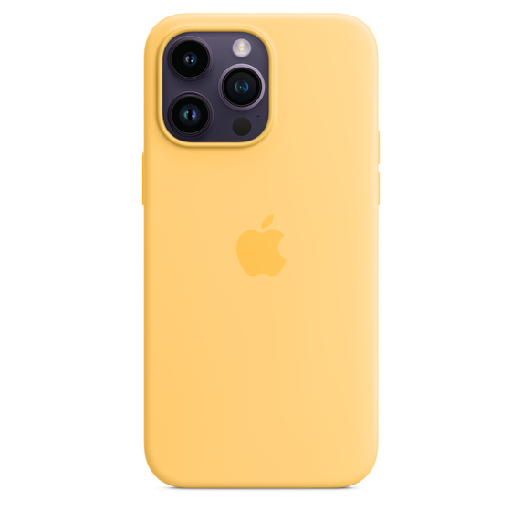 Apple Coque en silicone avec MagSafe pour iPhone 14 Pro Max