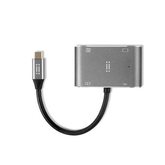 Aiino - USB-C to HDMI + USB 3.0 + VGA + USB-C