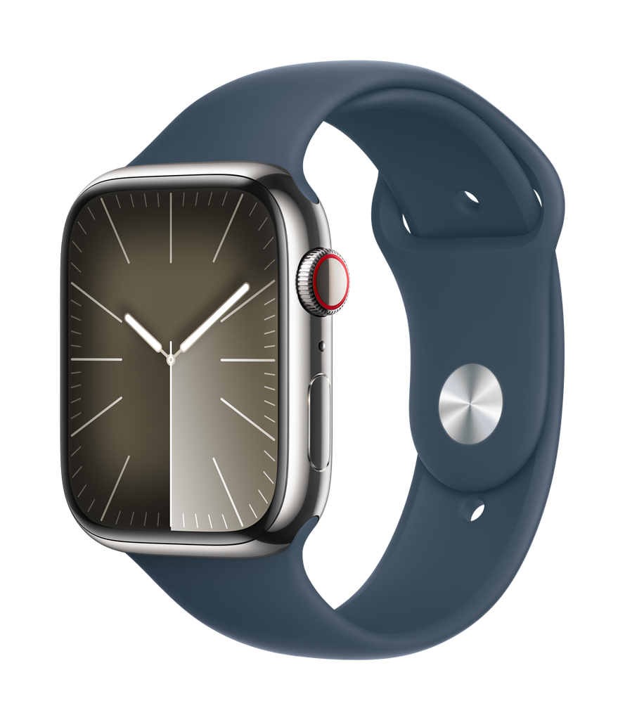 Apple Watch Serie 9 - Acier inoxydable