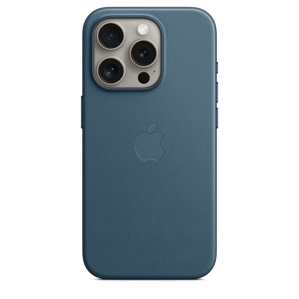 Apple Coque en tissage fin avec MagSafe pour iPhone 15 