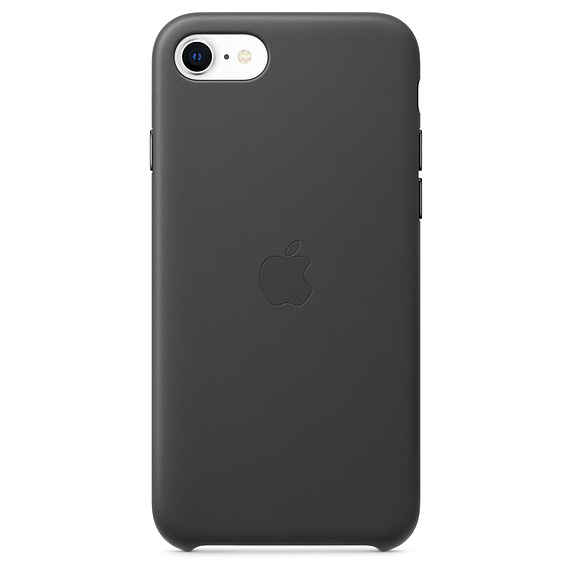 iPhone SE Leather Case - Black