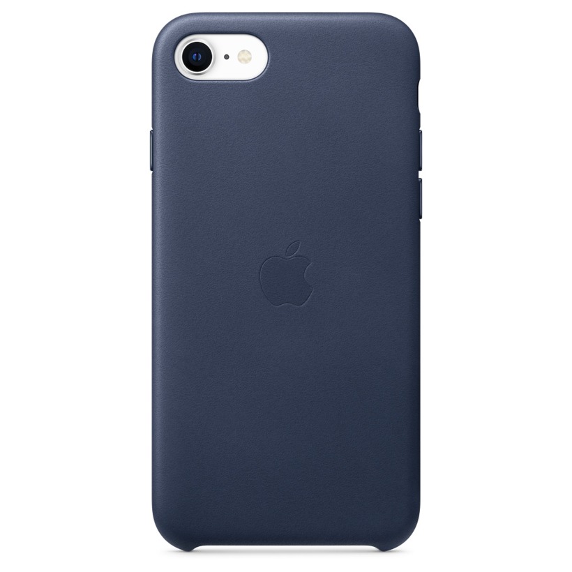 iPhone SE Leather Case - Midnight Blue