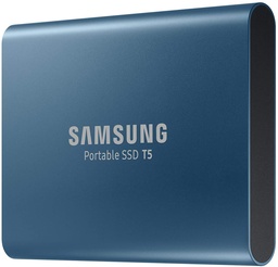 [MU-PA250B/EU] SAMSUNG Disque Dur Externe SSD Portable T5 (250 GB) - Bleu
