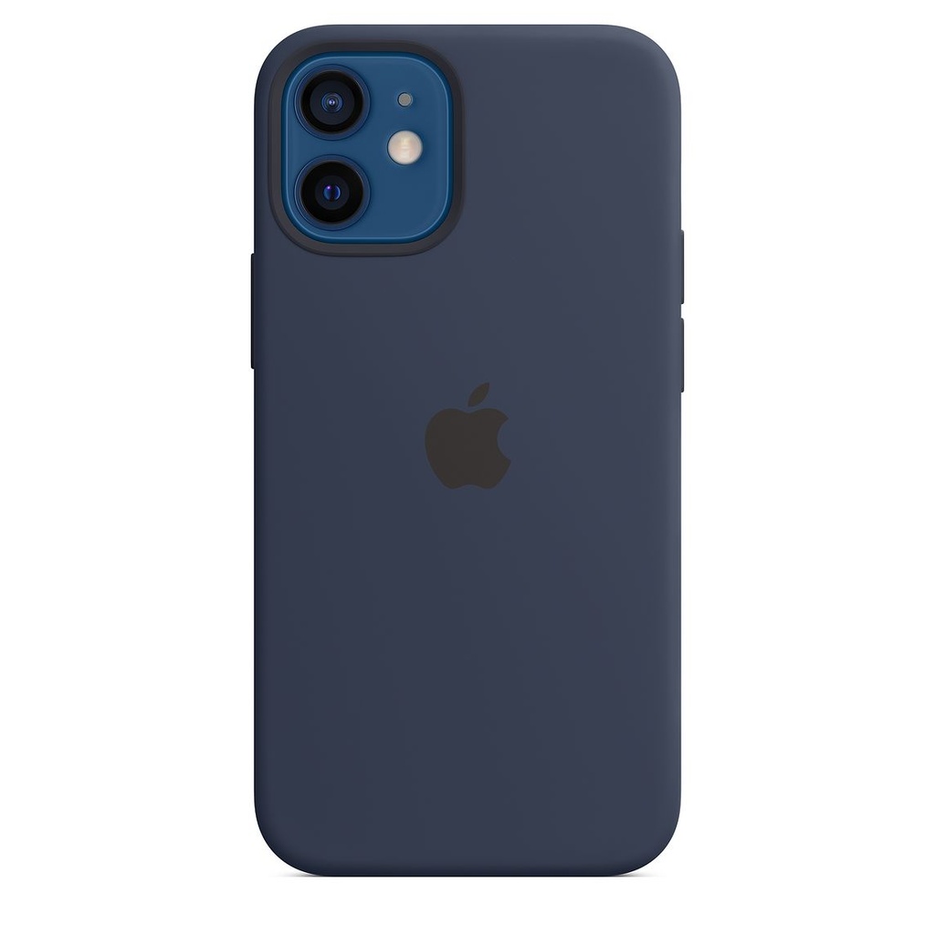 [MHKU3ZM/A] iPhone 12 mini Silicone Case with MagSafe - Deep Navy