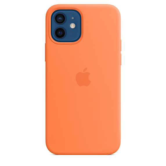 [MHKY3ZM/A] iPhone 12 | 12 Pro Silicone Case with MagSafe - Kumquat
