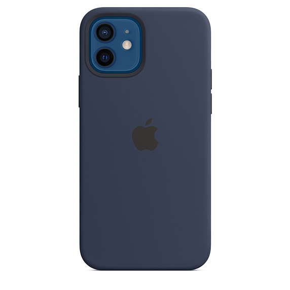 [MHL43ZM/A] iPhone 12 | 12 Pro Silicone Case with MagSafe - Deep Navy