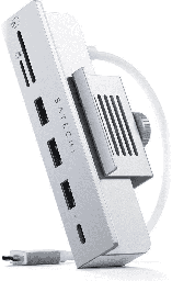 [SA-ST-UCICHS] SATECHI USB-C CLAMP HUB IMAC 24&quot; (2021) ARGENT