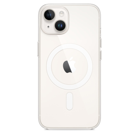 [MPU43ZM/A] Apple Coque transparente avec MagSafe pour iPhone 14 Plus