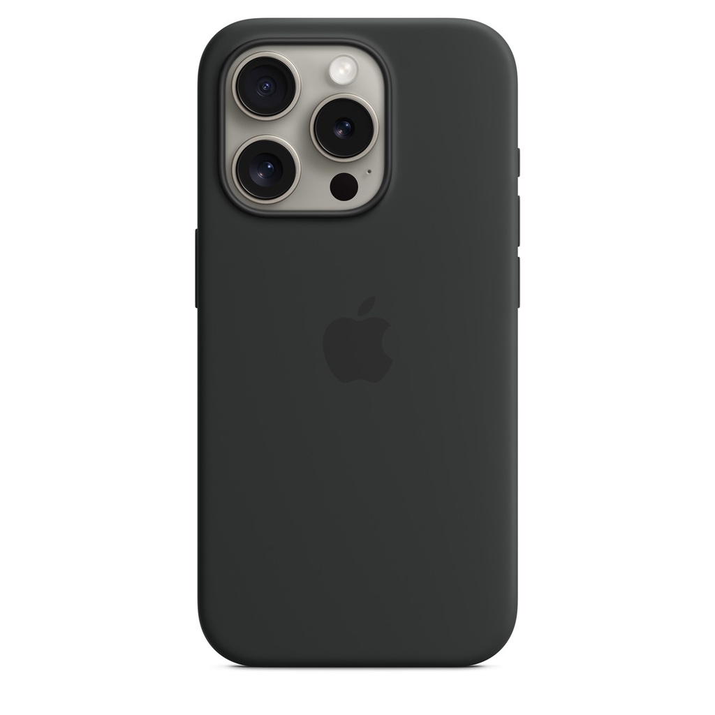 Apple Coque en Silicone avec MagSafe pour iPhone 15 Pro