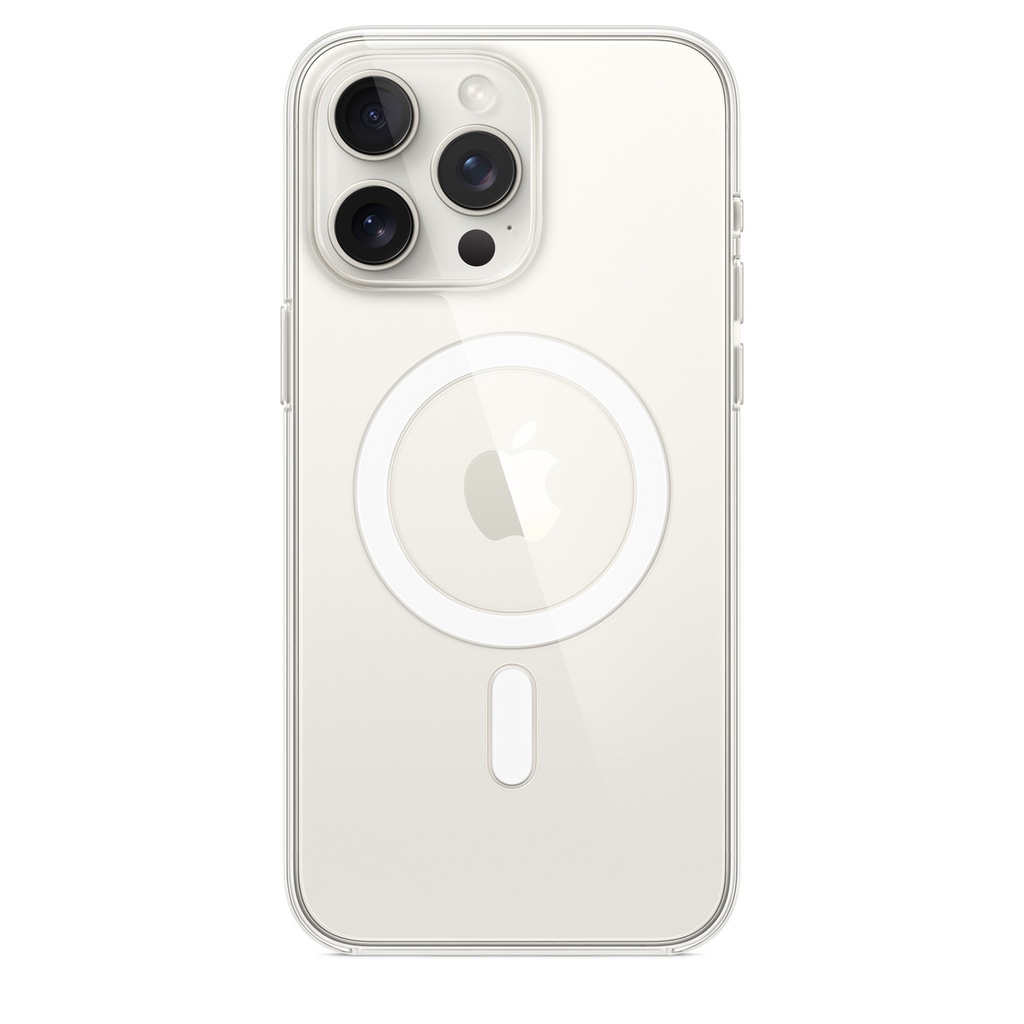[MT233ZM/A] Apple Coque transparente avec MagSafe pour iPhone 15 Pro Max