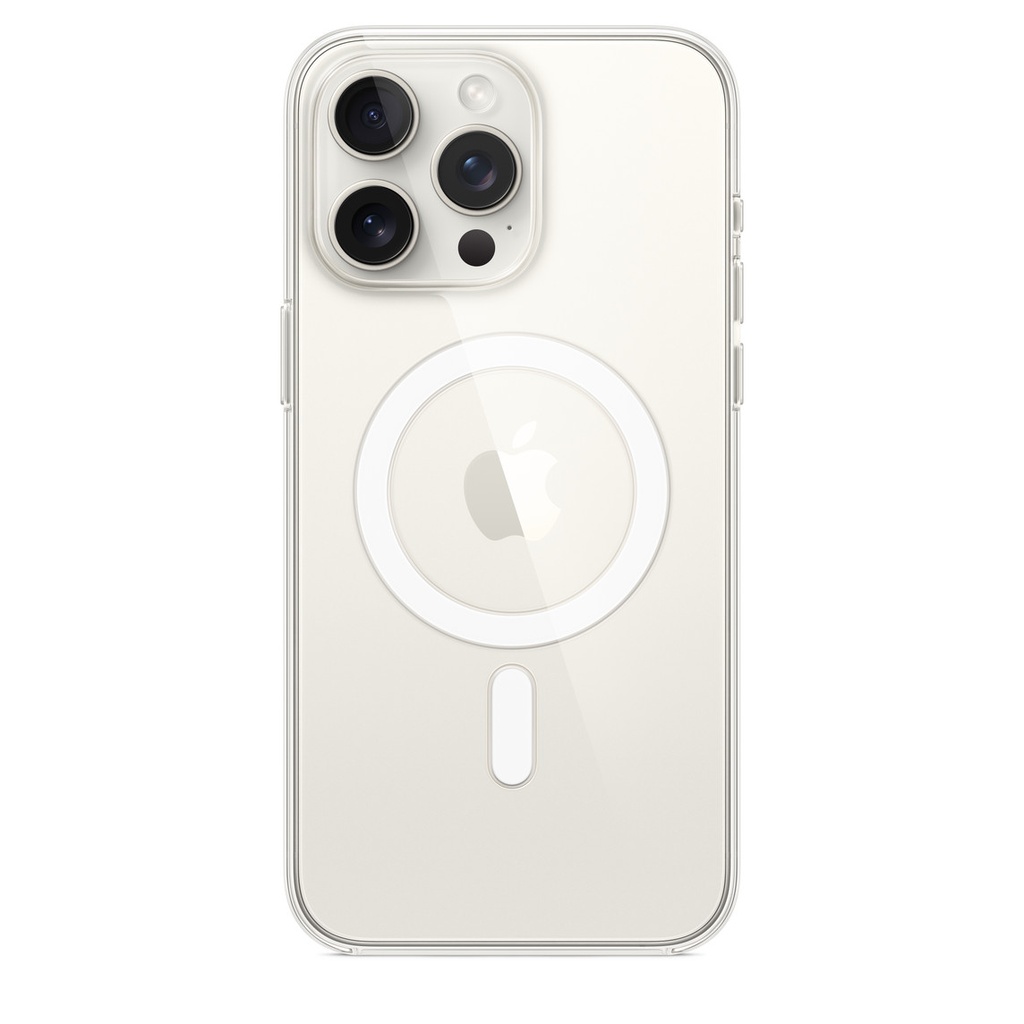 [MT233ZM/A] Apple Coque transparente avec MagSafe pour iPhone 15 Pro Max